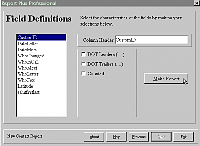 Adding Feild Definations